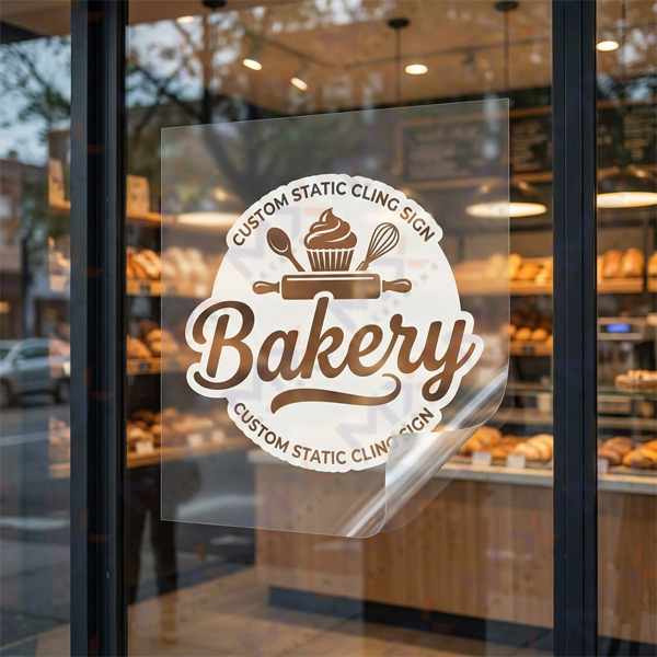 Custom Printed Window Clings - view 4